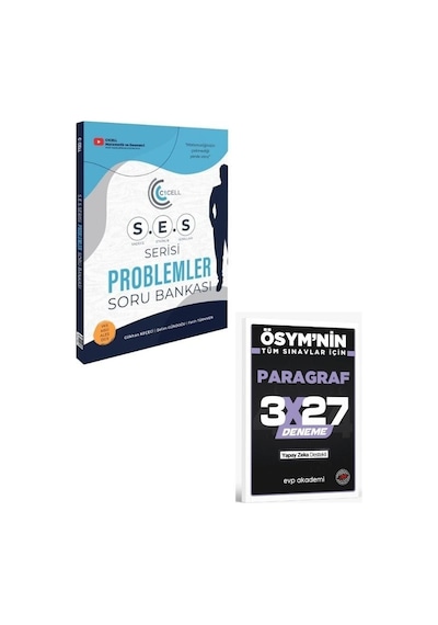 2027 C1cell 2027 Tyt Problemler Soru Bankası+ Evp Akademi Paragraf