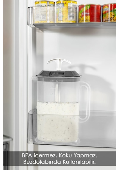 Ayran Sürahisi, Kendinden Çırpmalı Yayık, Ayran Sürahisi Bpa-free Sürahi