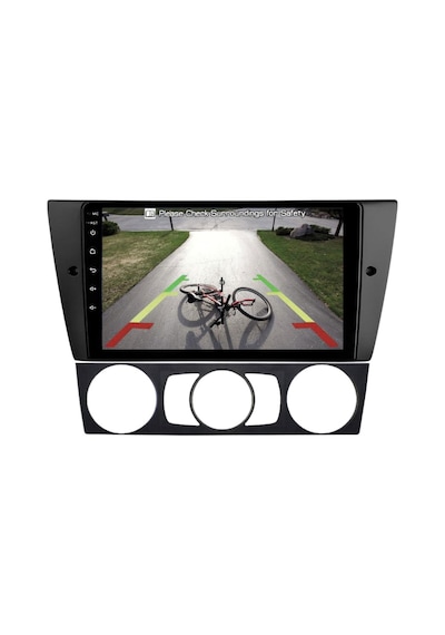 Bmw E90 Araç Multimedya Android Ekran Carplay Navigasyon Cihazı Double Teyp 4+64 9" 05-11 Black Cadence