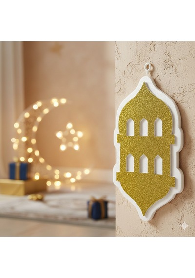 Dodomar 14,5 X 25 Cm Strafor Ramazan Feneri - Ramazan Duvar Ve Dekor Süsü Diğer