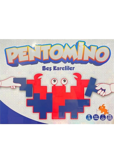 Pentomino Zeka Ve Strateji Oyunu 175 Bulmaca