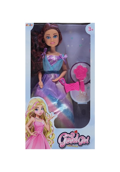 Seher Oyuncak Oyuncak Bebek Seti 35 Cm - Lila