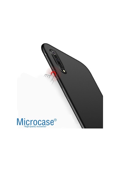 Microcase Meizu 16Xs Elektrocase Serisi Silikon Kilif - Siyah 383214486