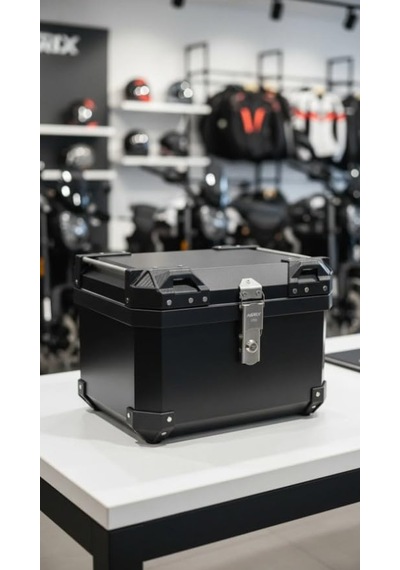 Tr Aerix 50 Litre Motosiklet Siyah Arka Çanta Genel