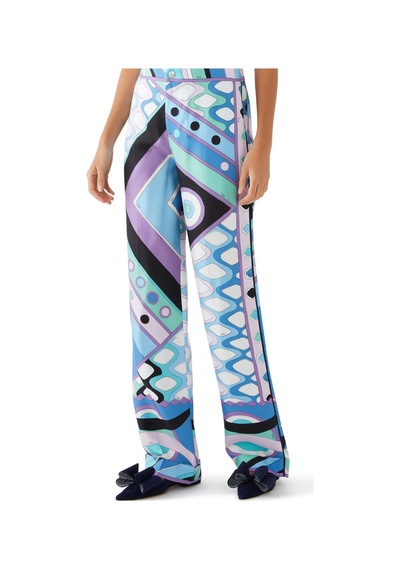 Pucci Şık Vivara Desenli Kadın Pantolon Multi Colour