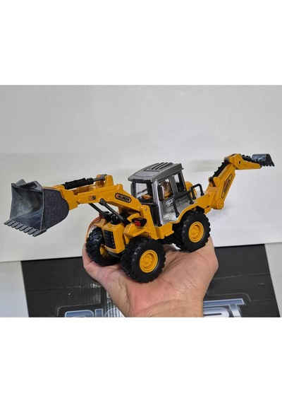 Dozer Kırılmaz Excavatör Hareketli Kol Ve Burun Oyuncak Glw Gruop Kepçe Iş Makinası
