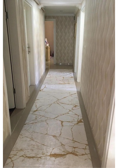 Yolluk Halı Kaymaz Tabanlı Yıkanabilir Yolluk 33 Çok Renkli