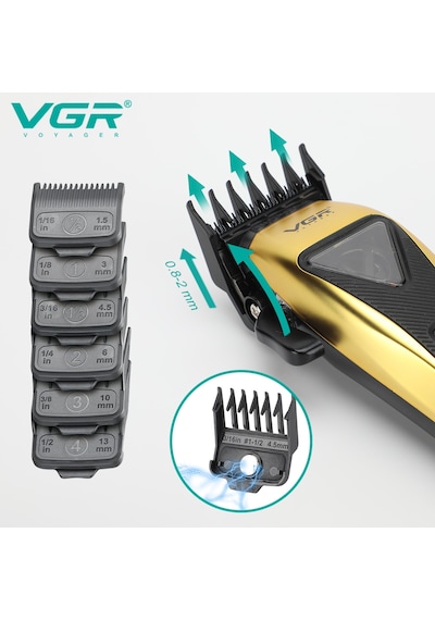 V-015 Saç Sakal Tıraş Makinesi 9000 Rpm & Ms-3627 Hoparlör Hediyeli