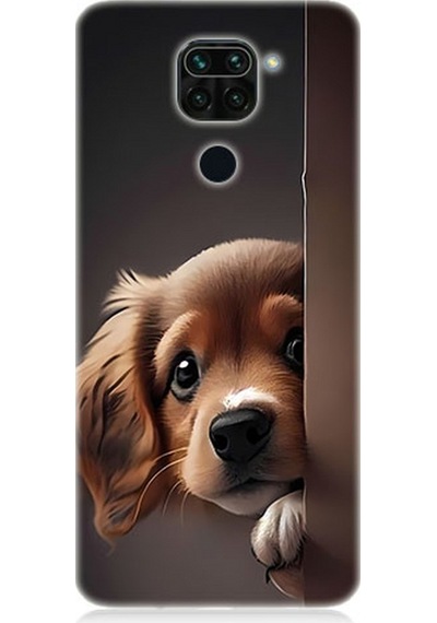 Xiaomi Redmi Note 9 Uyumlu Silikon Kılıf Yavru Sevimli Cute Köpek