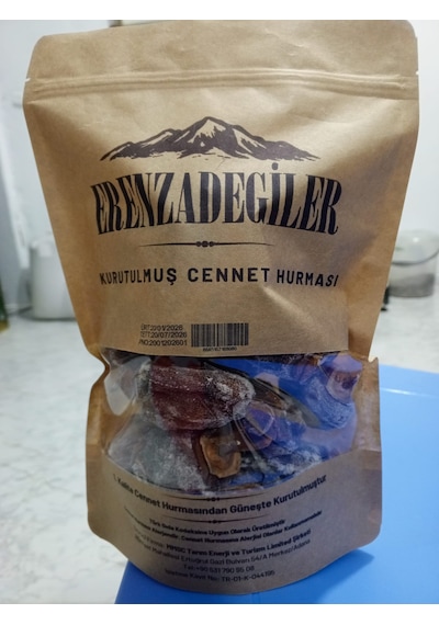 Erenzadegiler Cennet Hurması Kurusu 1 Kg Trabzon Hurması Kurusu Doğal Katkısız
