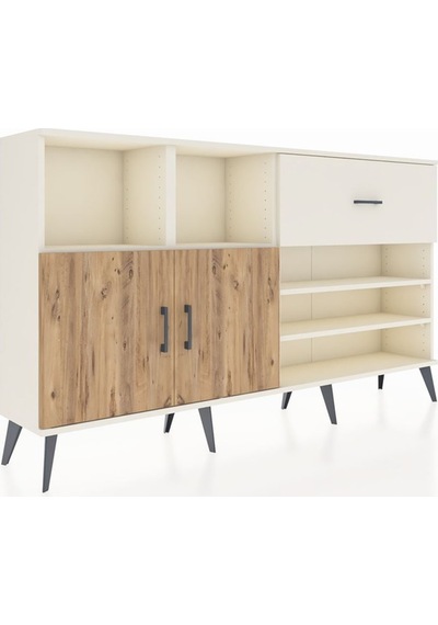 Arges Konsol 6 Raflı Tek Çekmeceli 2 Kapaklı 176x30x99 Aytaşı-çam/aytaşı Atlas Çam/aytası - Aytası Arges Konsol 6 Raflı Tek Çekmeceli 2 Kapaklı 176x30x99 Aytaşı-çam/aytaşı Atlas Çam/aytası - Aytası