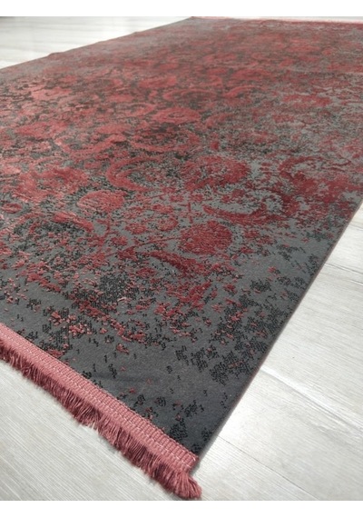 Eko Halı Cordoba Db02 Antrasit Burgundy 160X230 Cm
