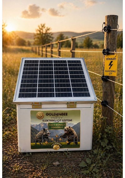Goldenbee Combo Kit Elektrikli Çit Sistemi Domuz Ve Ayı Kovucu 500mt Set-300
