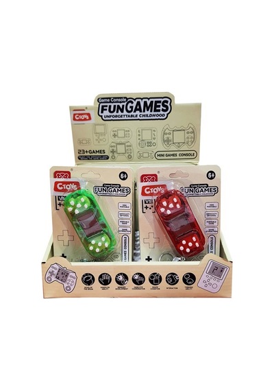 Oyuncak Anahtarlıklı Mini Oyun Konsolu