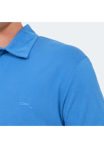 Slazenger KATSURO Erkek Polo Yaka Koyu Mavi Tişört
