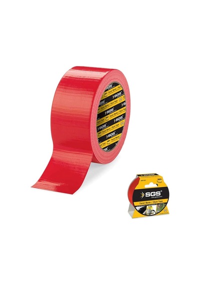 Sgs Tamir Bandı 48mm 10mt - Kırmızı