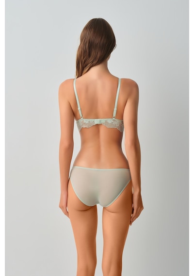 Suwen Scarlet Dantelli Üçgen Bralet Sütyen Wsl10110201298 Su Yeşili