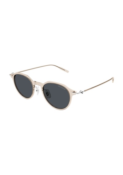 Mont Blanc Mb0355s 004 Erkek Güneş Gözlüğü Bej
