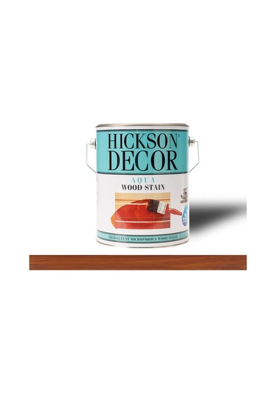 Hickson Decor Ultra Vernikli Ahşap Koruyucu Aqua Su Bazlı Teak 5 Lt