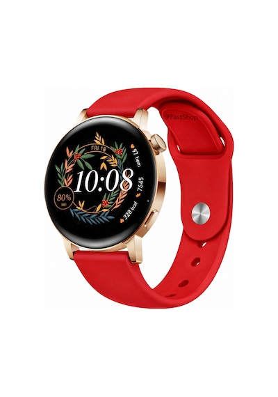 Huawei Watch Gt3 42mm / Gt2 42mm Uyumlu Yumuşak Soft Yüksek Kalite Spor Silikon Kordon
