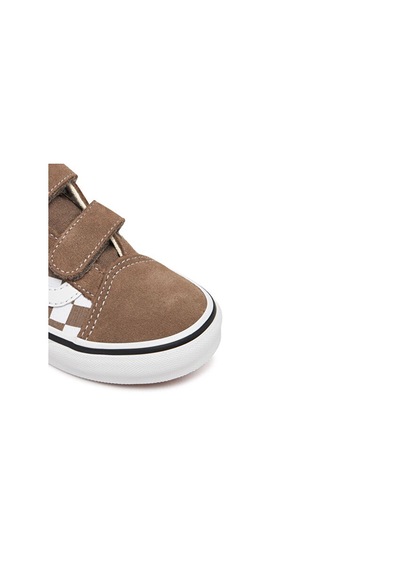 Vans Old Skool V Çocuk Günlük Ayakkabı Vn000cya1nu1 Kahverengi Kahverengi