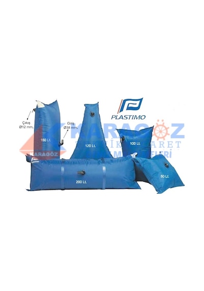 PLASTİMO ŞİŞME SU TANKI 50LT 70X70CM
