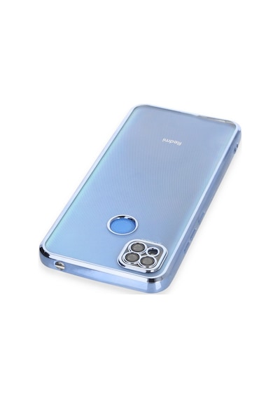 Newface Xiaomi Redmi 9c Kılıf Razer Lensli Silikon - Açık Mavi Açık Mavi