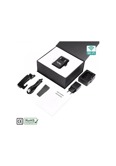 Afra X5 64 GB Wi-Fi'li Profesyonel Yaka Kamerası ve Aparatları