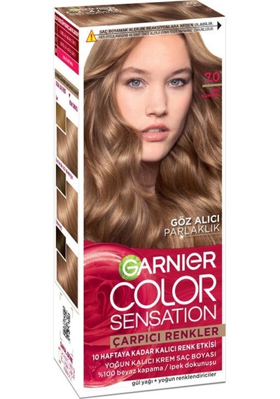 Garnier Color Sensation Çarpıcı Renkler Saç Boyası 7.0