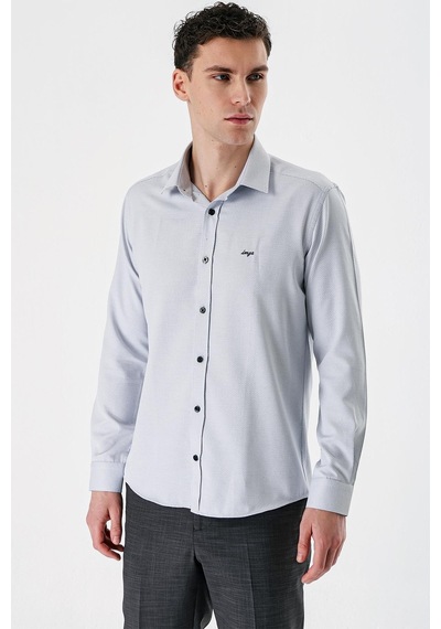 İmza Siyah Uzun Kollu Desenli Armürlü Sert Yaka Cepsiz Pamuklu Slim Fit Dar Kesim Gömlek 1004235171-siyah Siyah İmza Siyah Uzun Kollu Desenli Armürlü Sert Yaka Cepsiz Pamuklu Slim Fit Dar Kesim Gömlek 1004235171-siyah Siyah