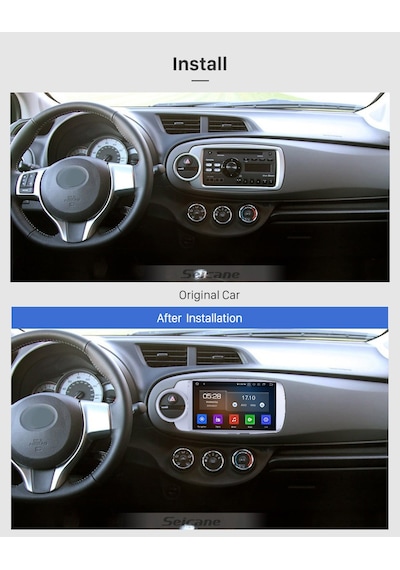 Toyota Yarıs 2012-2018 Multimedya Navigasyon Usb Kamera Carplayer