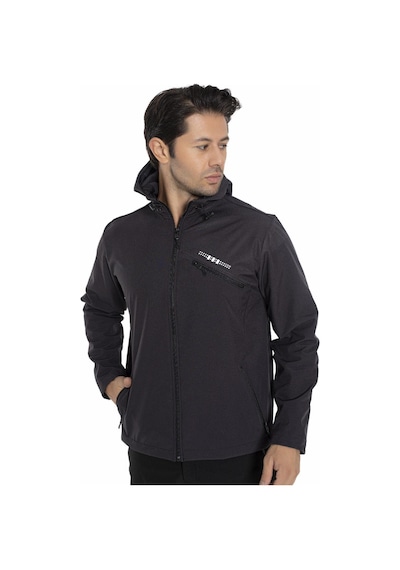 Crozwise Erkek Softshell Mont Antrasit