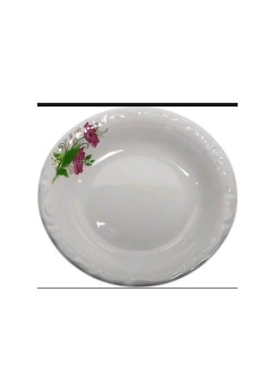 Porland Porselen Lal 12'li Çukur Yemek Tabak 17 Cm Porland Porselen Lal 12'li Çukur Yemek Tabak 17 Cm