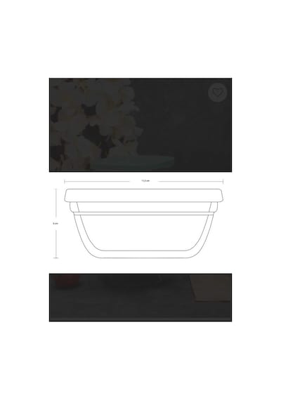 96840 Pudding Cam Saklama Kabı Kapaklı 4 Lü