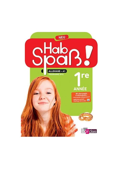 Allemand 5e cycle 4 LV2/A1 Hab Spass ! - Livre élève Edition 2016 9782047333143