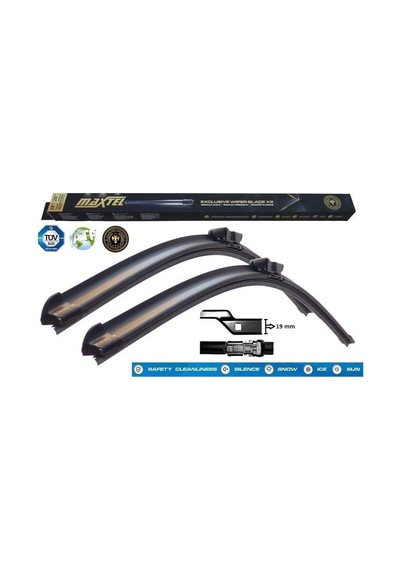 Muz Sılgı Fıat 500x Opel Mokkahyundaı İx20 26"+14" 650mm+340mm 3397007583