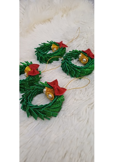 Yılbaşı Süsü Eva 4 Lü 04