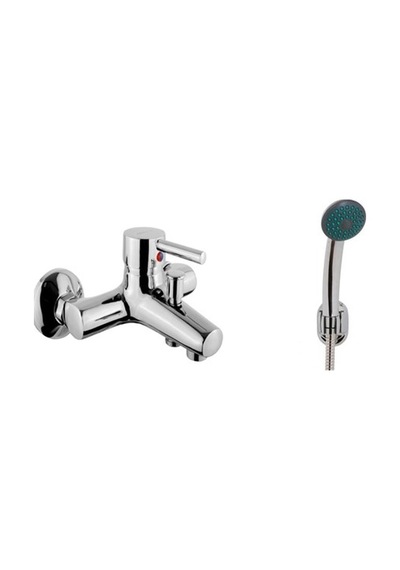Banyo Bataryası + Mafsallı Duş Takımı Krom