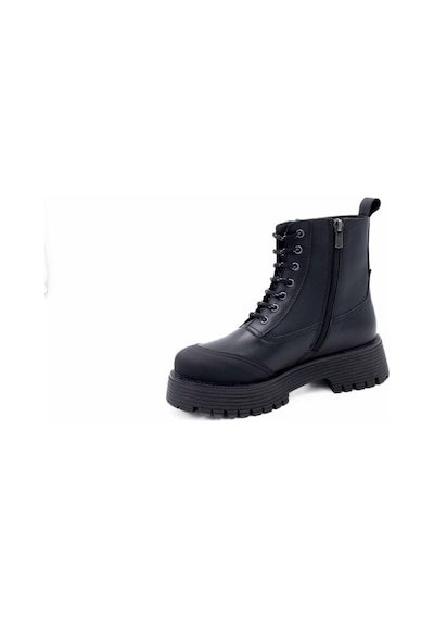 Freefoot 232204 Naplak Siyah Kadın Bot 001