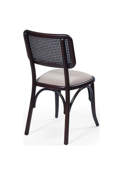 Sofa Hazeranlı Ahşap İskandinav Sandalye Siyah - Beyaz