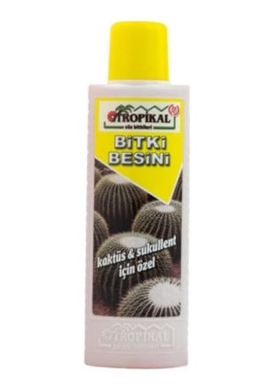 Kaktüs Sukulent Besini 2 ADET 225 ml Bitki Besini Sıvı Gübre