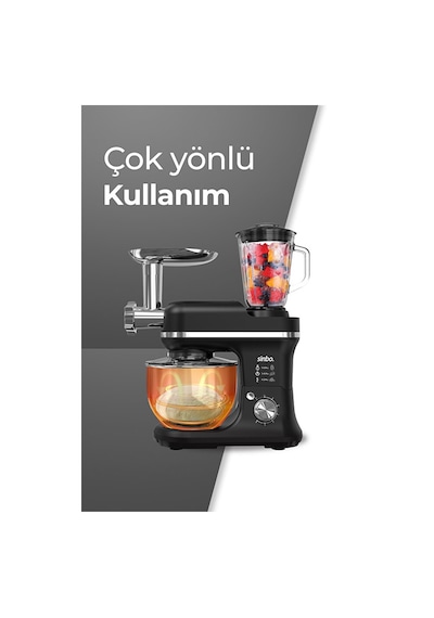 Sinbo SMX-2772 1200 W Çok Amaçlı 3in1 Mutfak Şefi Mikser & Blendet Set
