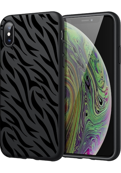 Apple Uyumlu iPhone Xr İle Premier Kalite Özel Üretim Baskılı Silikon Telefon Kılıfı Bc 5 Siyah