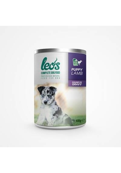 Kuzu Parça Etli Soslu Yavru Köpek Konservesi 400 Gr