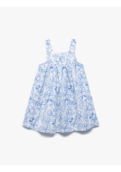 Koton Beyaz Kız Bebek Elbise 5smg80044aw Beyaz