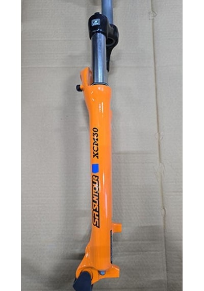 Sr Suntour Xcm30 29"jant Gidondan Kilitlenebilir Bisiklet Maşası Turuncu 1-1/8 Qr Maşa Disk Fren