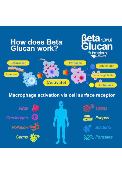 Beta-glucans Beta-1,3/1,6-d-glucan Saccharomyces Cerevisiae With Immunenhancer Arabinogalactan From Larch Tree Larix Occidentalis