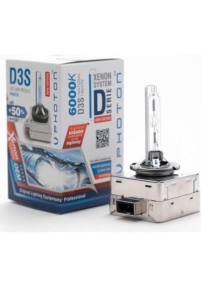 D3s 6000k +%50 Fazla Işık Xenon Far Ampulü Ph4516