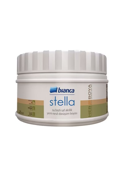Bianca Stella Su Bazlı Saf Akrilik Boya Ahşap Renkler Eskitme 250 Ml 0704 Eskitme