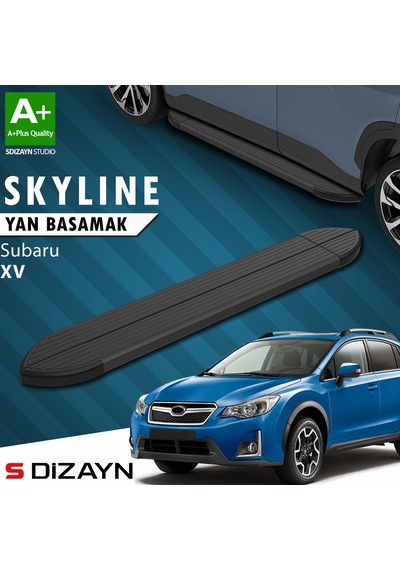 S-dizayn Subaru Xv Skyline Siyah Yan Basamak 173 Cm 2011-2017 A+ Kalite